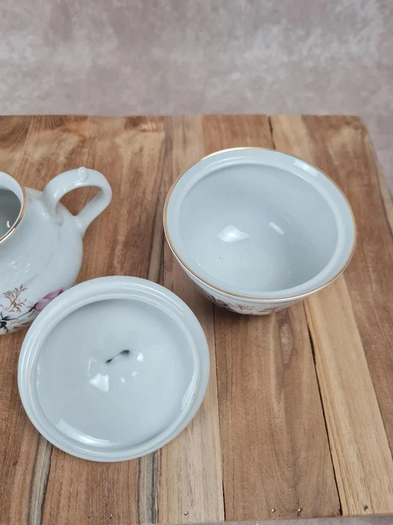 Duo sucrier & pot à lait en porcelaine Tognana 🇮🇹 – photo 5